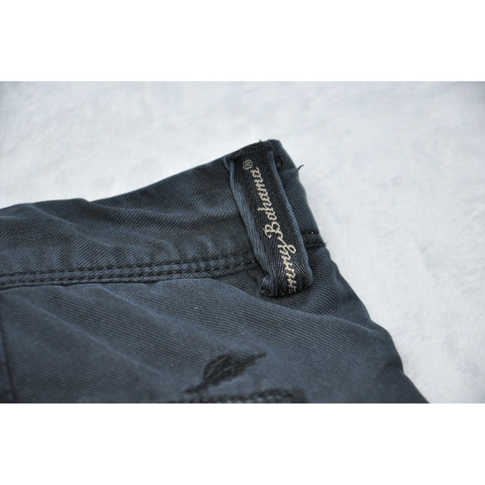 Tommy Bahama Shorts Mens 34 Navy Blue Stretch Casual Chino Tencel Comfort Summer - Picture 4 of 8